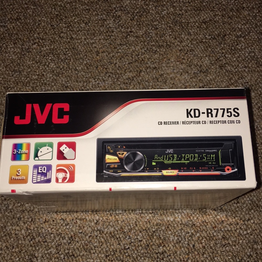JVC CD Reciever USB/AUX - Picture 2 of 4